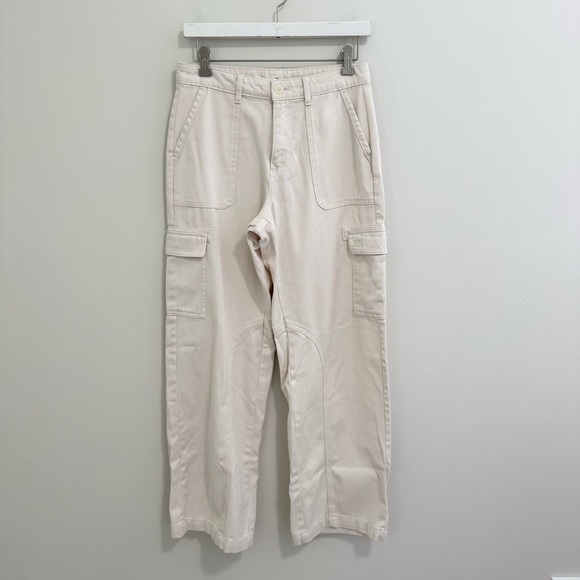 PINK Victoria's Secret Pants - Pink Victoria's Secret Cream Cargo Pants